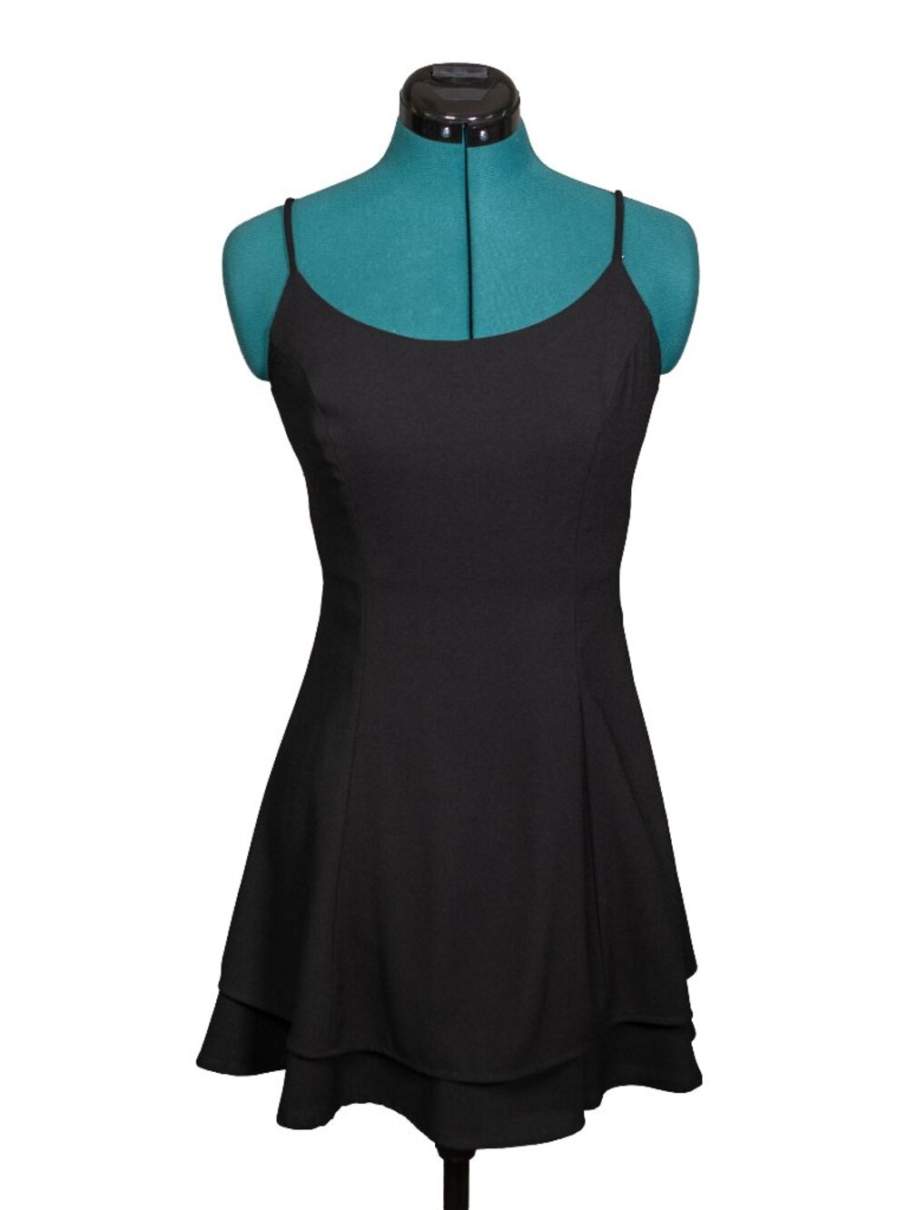 Vintage By Choice Y2K Black Flare Mini Dress - Junior's Size 5